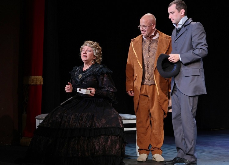 Театр «Версия»  на фестивале «Театральное Прихоперье». Мамаев - Андрей Макаренко