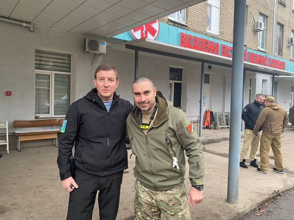    Андрей Турчак и Дмитрий Хубезов. Источник: Телеграм-канал Андрея Турчака