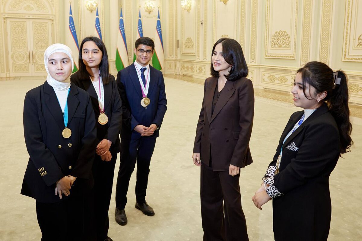    Фото: Telegram-канал Саиды Мирзиёевой