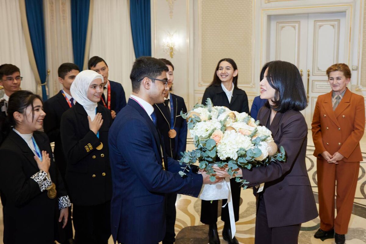    Фото: Telegram-канал Саиды Мирзиёевой