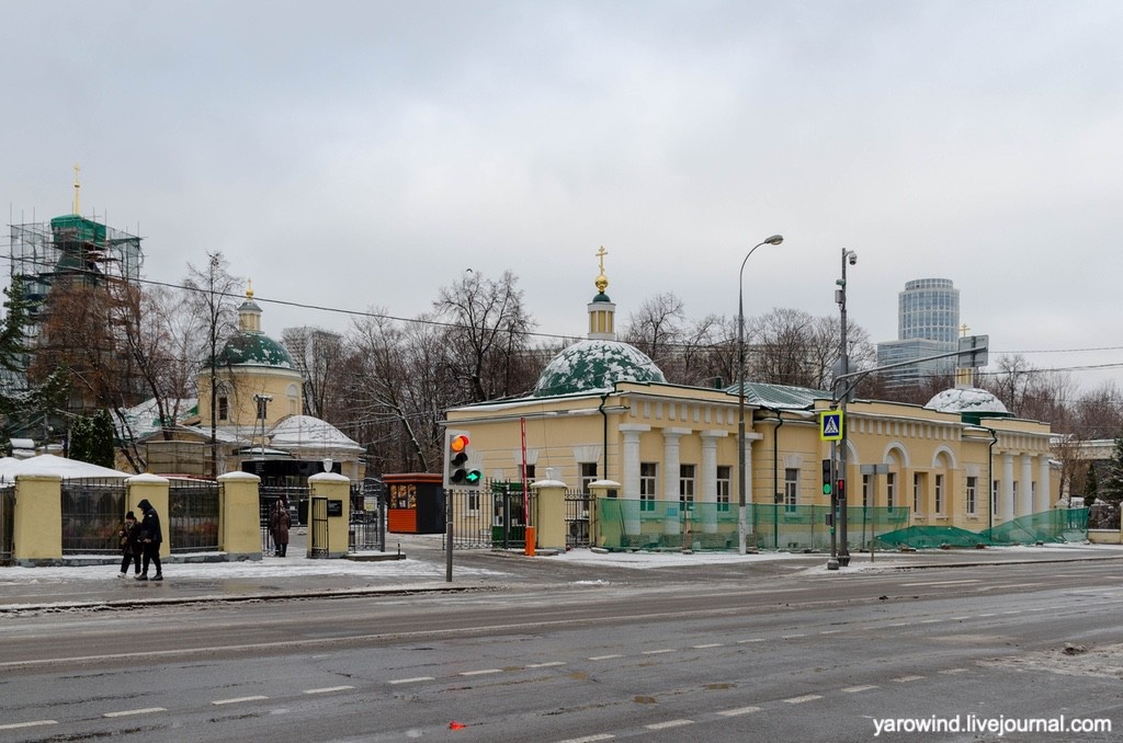 Церковь Андрея Первозванного, Ваганьковское кладбище