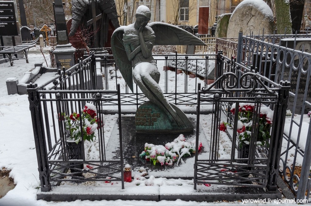 Влад Листьев, Ваганьковское кладбище