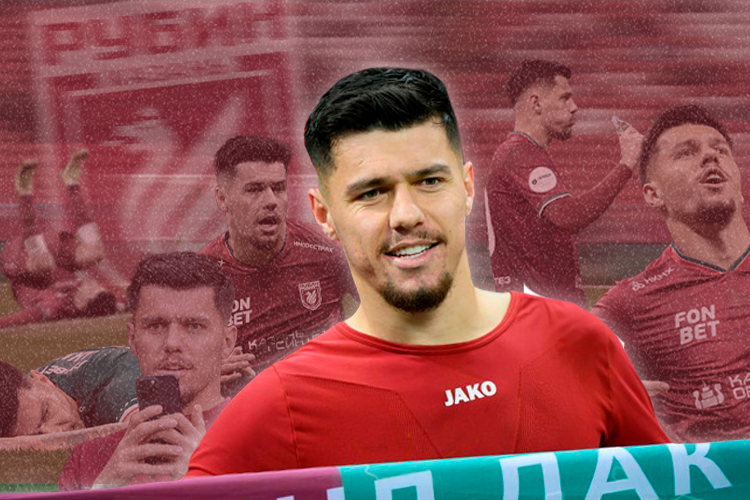    Мирлинд Даку — персона года в спорте Татарстана в 2024 году.   
Фото: «БИЗНЕС Online», rubin-kazan.ru / коллаж: «БИЗНЕС Online»