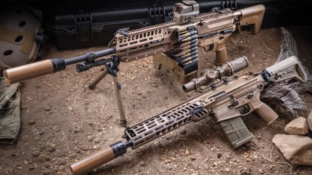 ХМ250 (вверху) и ХМ7 (внизу).