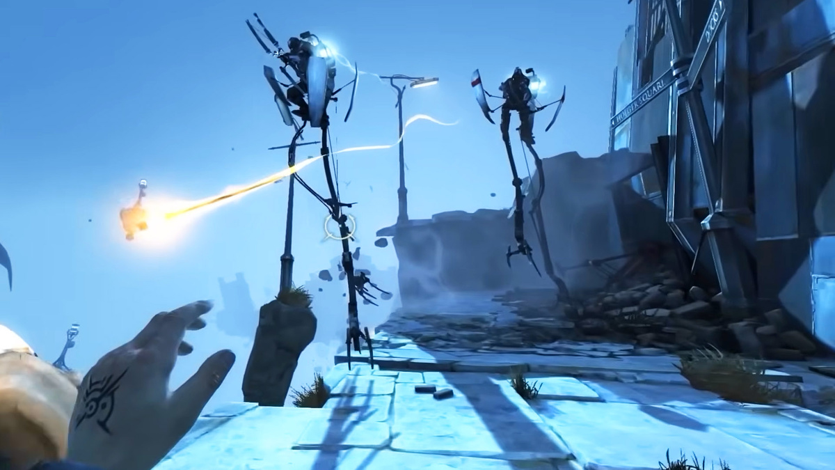 Мир под названием "Бездна" из игры Dishonored в котором обитает персонаж "Чужой".