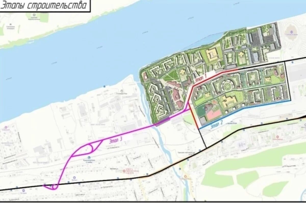    В Красноярске спроектируют новую дорогу на улице Лесников