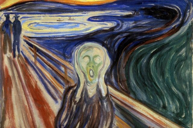 Крик. Картина Мунка. http://www.globallookpress.com/
