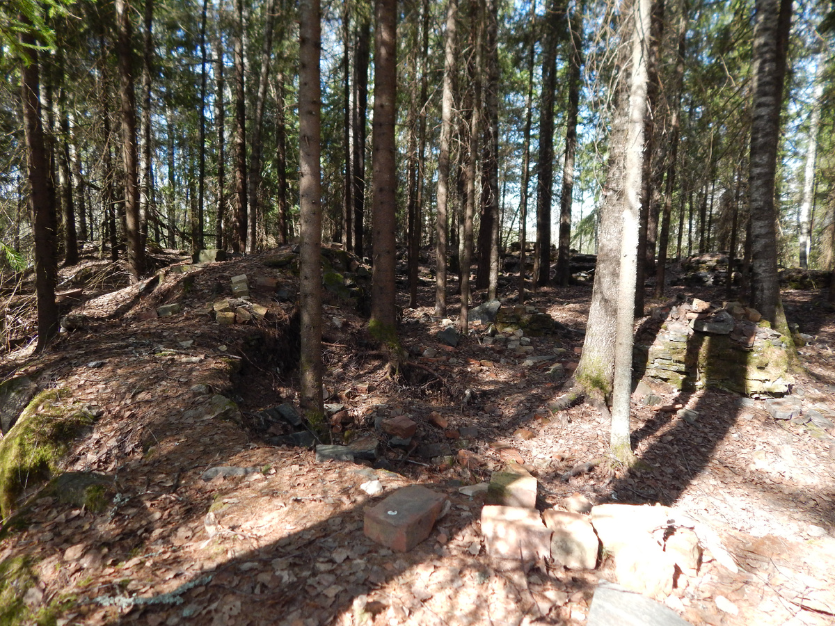 Место, где стояла церковь.