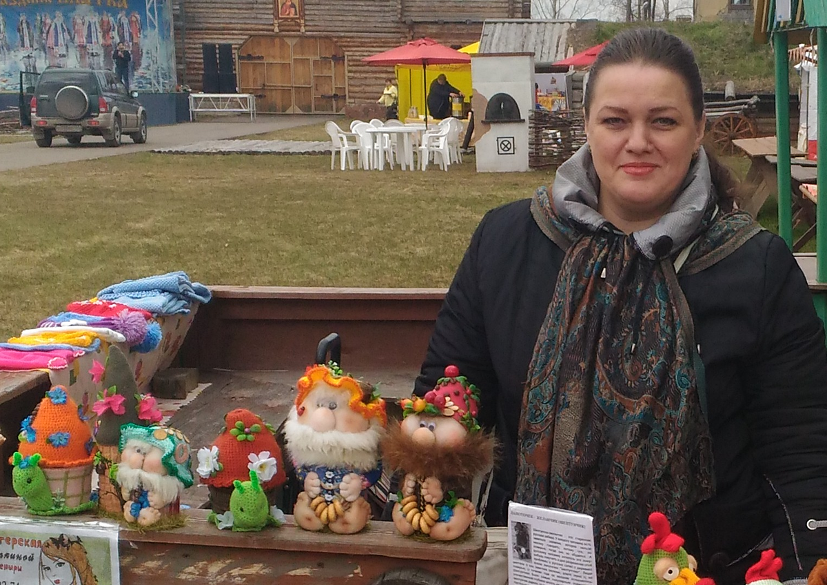 Фото автора статьи из личного архива. 2015 год на ярмарке мастеров.