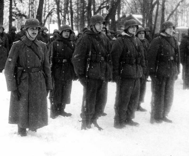 Солдаты 250 -й Синей дивизии, СССР январь 1942 года. фото из ria.ru