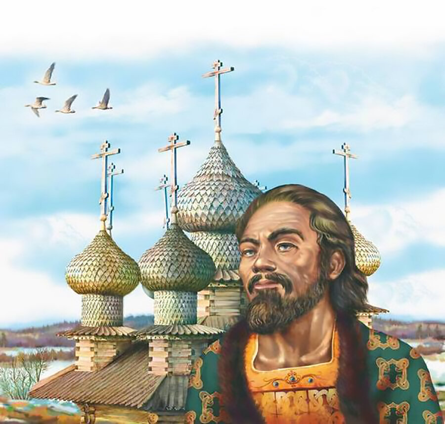 Андрей Боголюбский - так представил его художник.