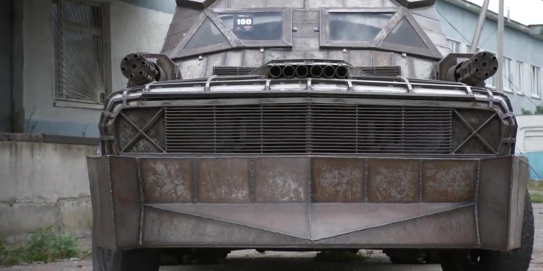 Самая безумная Волга: машина для зомби-апокалипсиса