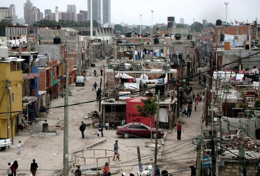 Аргентинские трущобы.