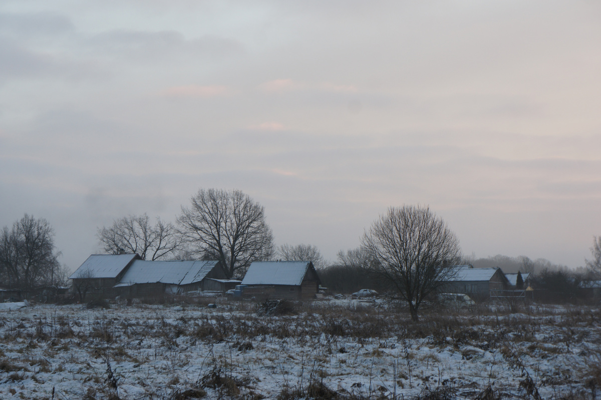 Наша деревня под конец первой декады декабря →
