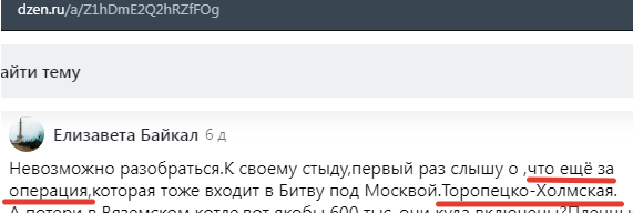 Скрин-шот комментария с канала Автора, ссылка вверху