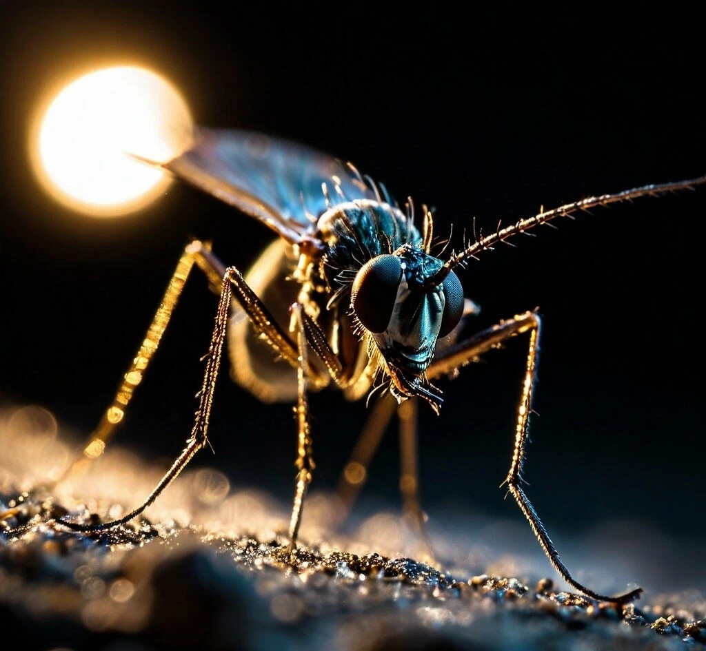 Комариха (если что у комаров кусаются только самки). 