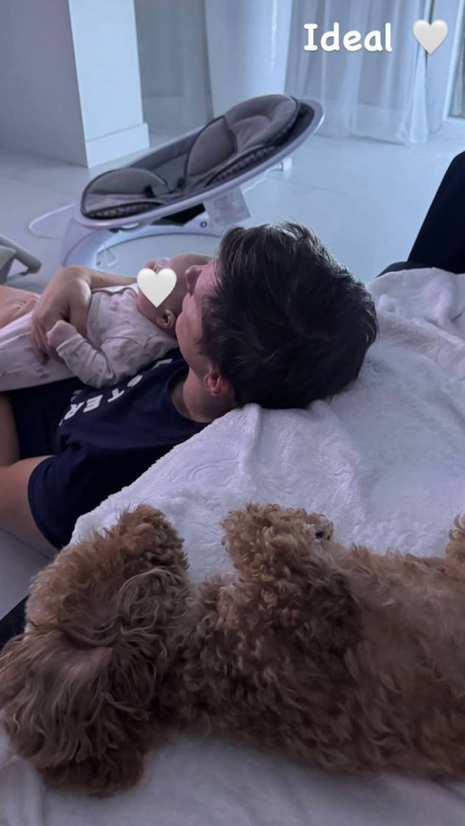 Андрей Аршавин с маленькой дочкой. Фото: соцсети