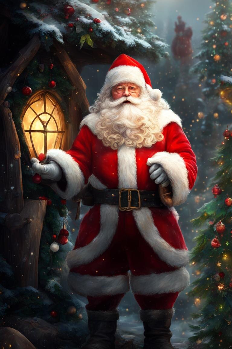 Дед Мороз от Kandinsky by Sber AI