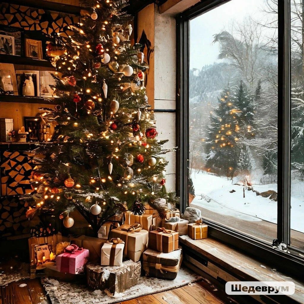 Идеальный Новый год по версии нейросети. Слабо так повторить в реальности? ;)