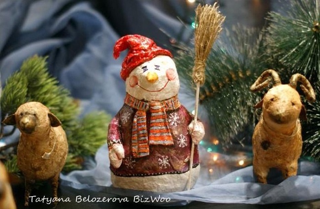    Снеговик   
Источник: Белозёрова Татьяна (BizWoo) 