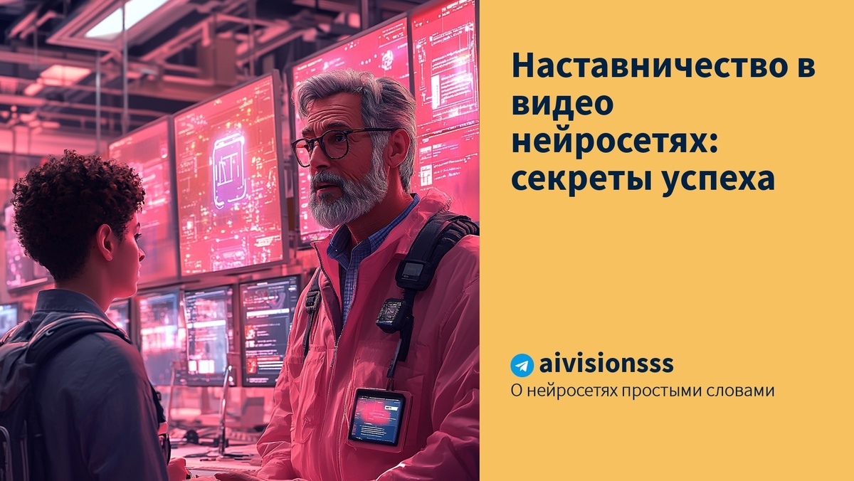    Наставничество в видео нейросетях: секреты успеха aivisions