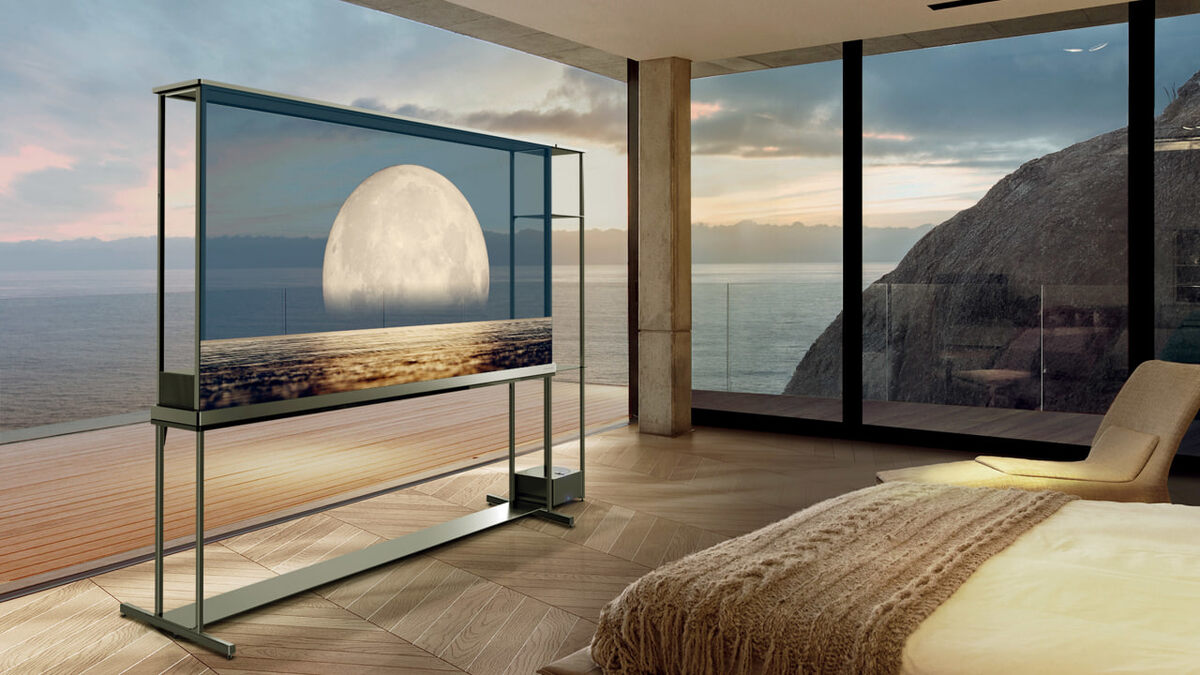 LG выпустила эксклюзивный прозрачный телевизор за 6 миллионов рублей