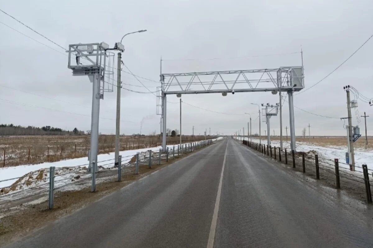    На Алтае установили 16-й автоматический пункт весогабаритного контроля