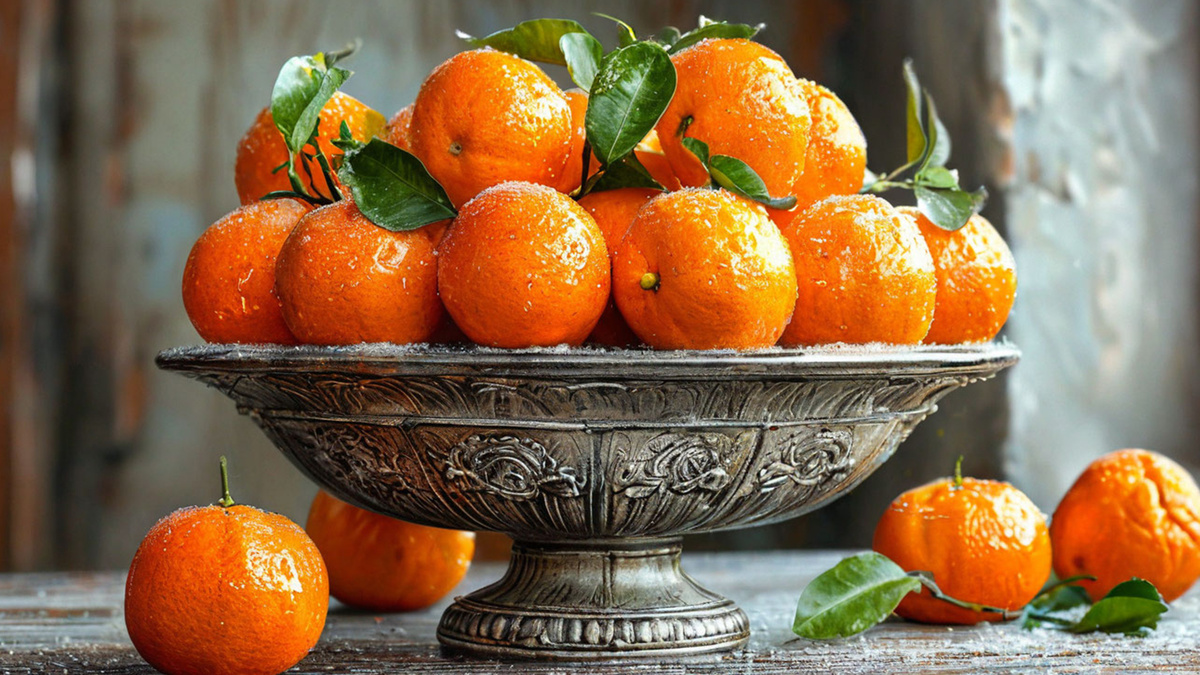 Запах мандарина улучшает настроение