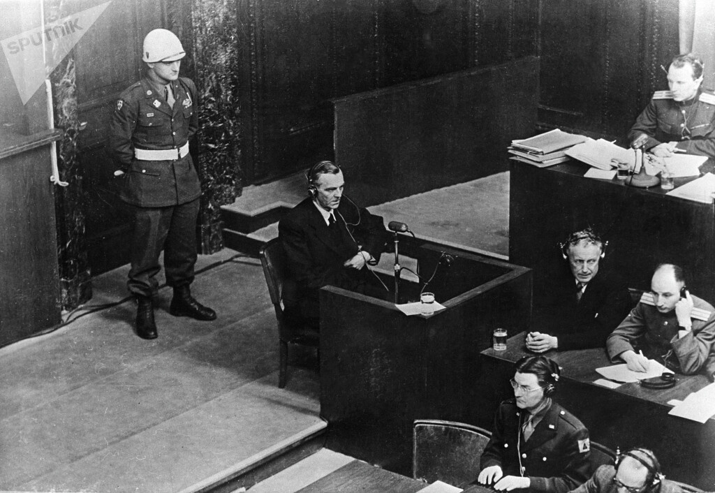 Нюрнбергский процесс - международный судебный процесс над бывшими руководителями гитлеровской Германии