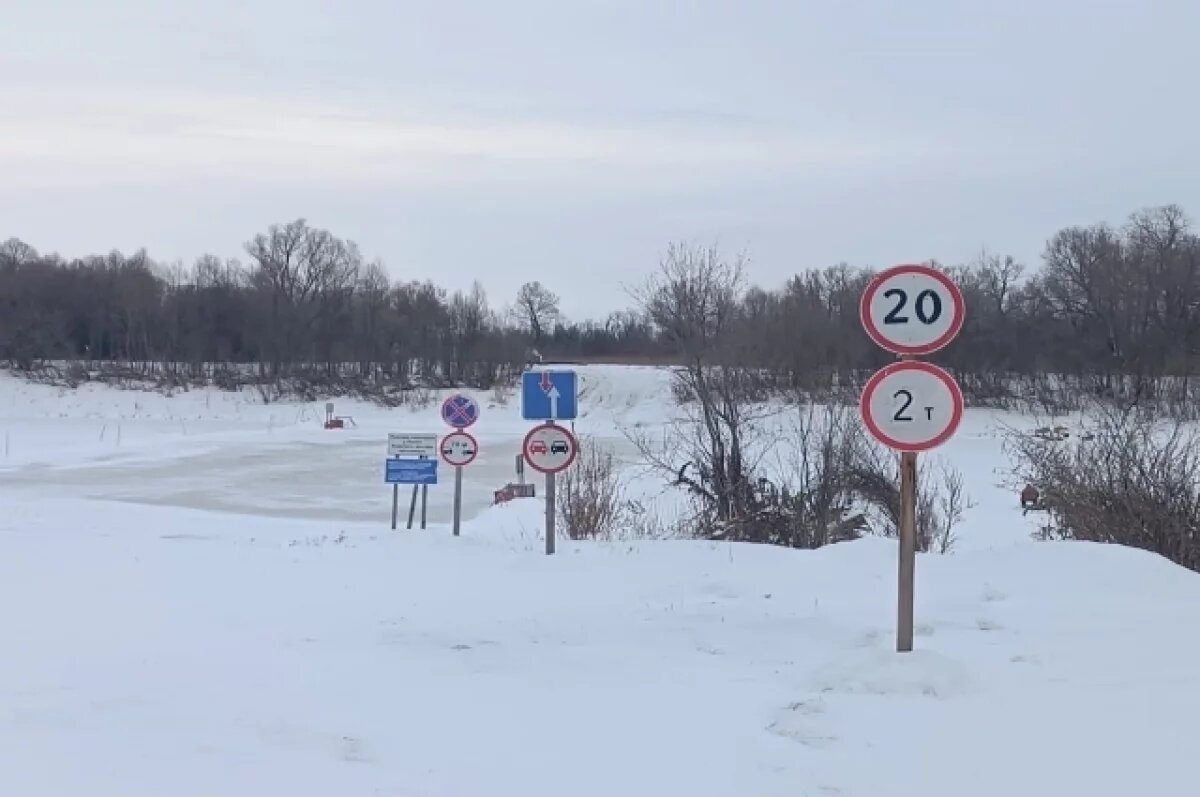    Ледовые переправы открылись в Каргасокском и Парабельском районах
