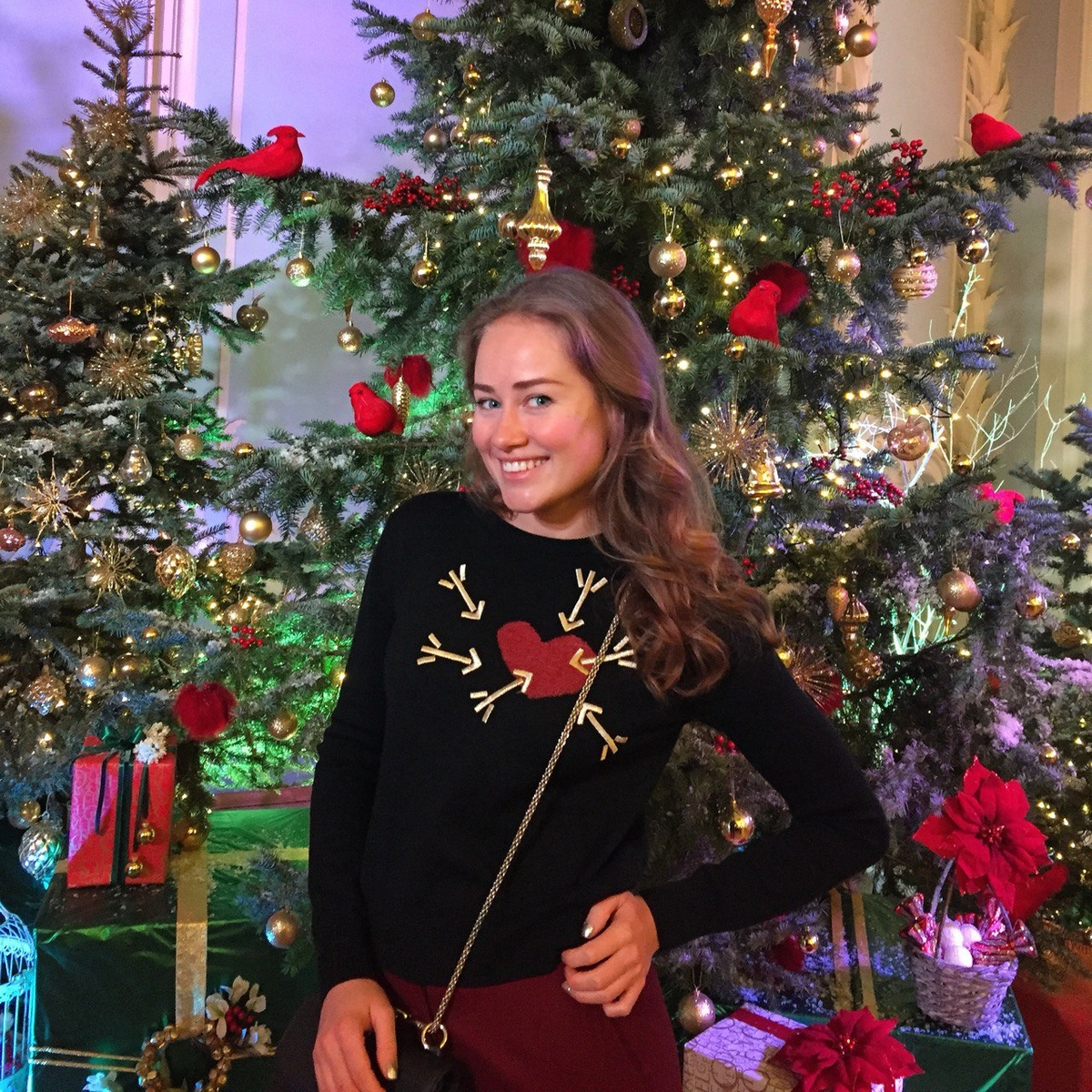 На фото: ведущая прогноза погоды на канале "ТВЦ" Анастасия Ларионова   