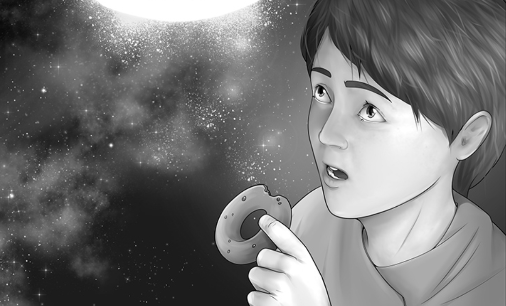 Кадр из комикса "Дары бродячих льдов" на сайте mildegard ru