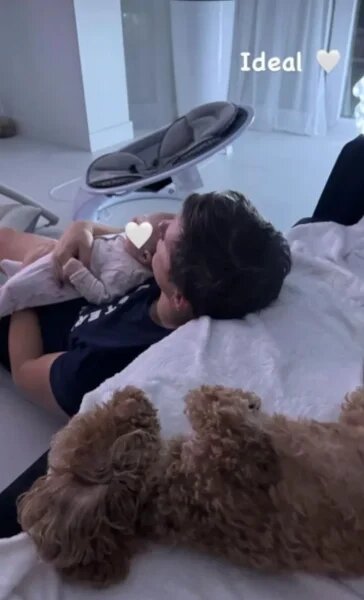    Андрей Аршавин с Евой. Фото: соцсети