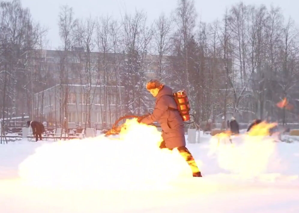 И это не метафора. Стоп-кадр из видео