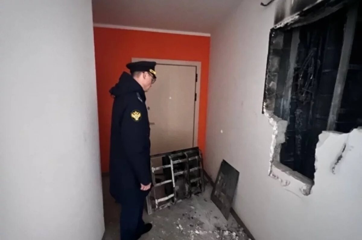    В Тюмени вновь загорелась электрощитовая в многоэтажном доме