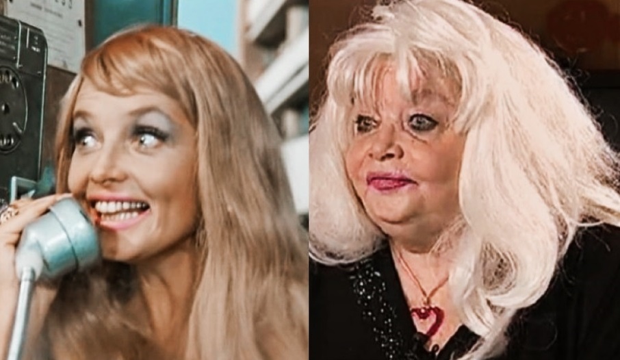 Кустинская в фильме и в старости.