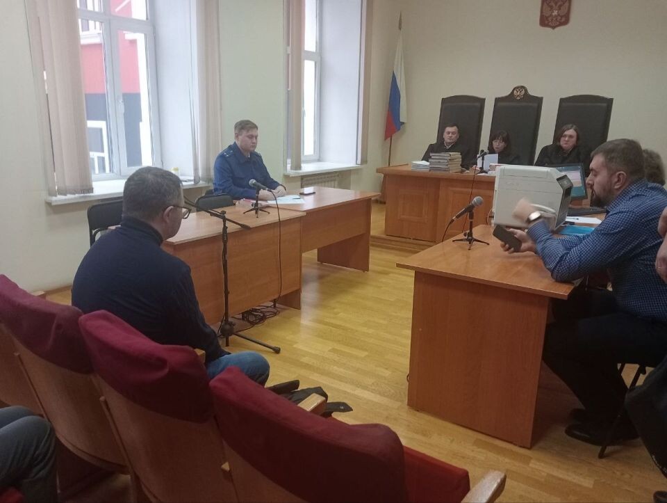    Судебное заседание по делу Сергея Щукина. Источник: "Толк"