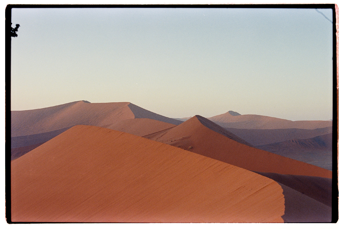 Рассвет над Соссусфлей с вершины Дюны 45