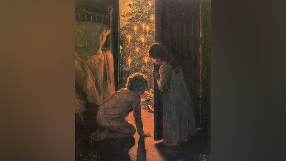 Генри Мослер «Рождественское утро», 1916 г.