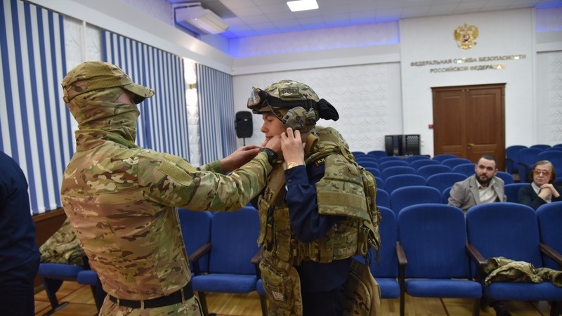    Кадеты побывали в музее ФСБ Фото: пресс-служба УФСБ по Ставрополью