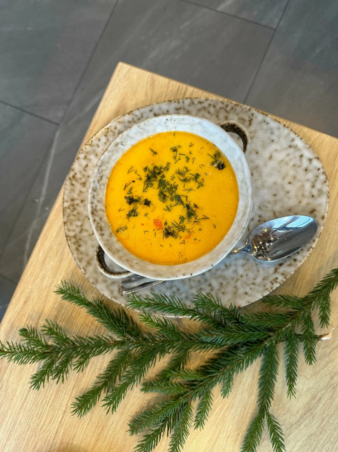 Суп Лохикейто из кафе Терве Ранта