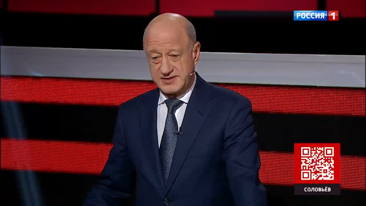 Кадр из программы «Вечер с Владимиром Соловьёвым»