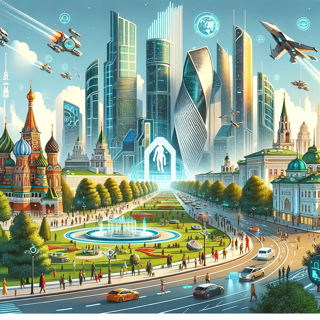 Фантазия нейросети на тему "Россия 2025")) 