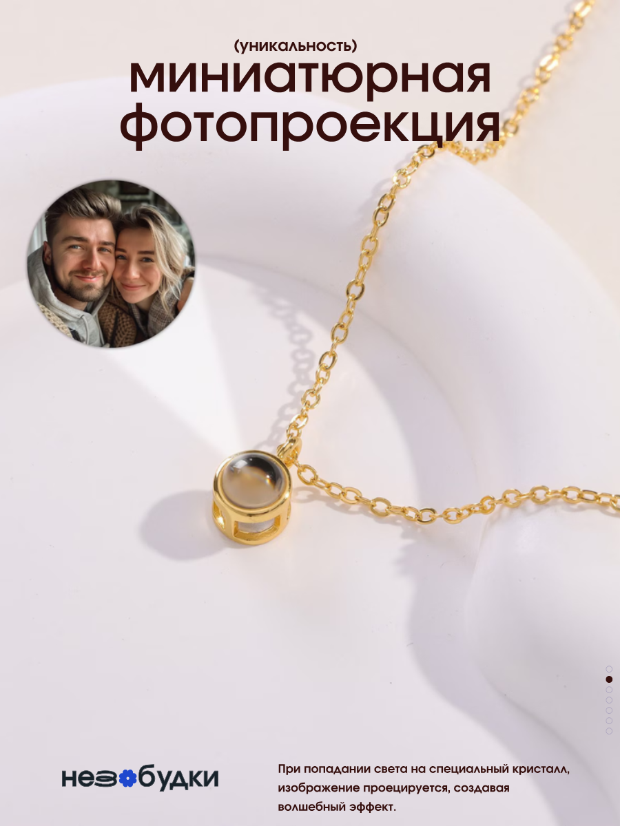 Миниатюрная фотография внутри подвески