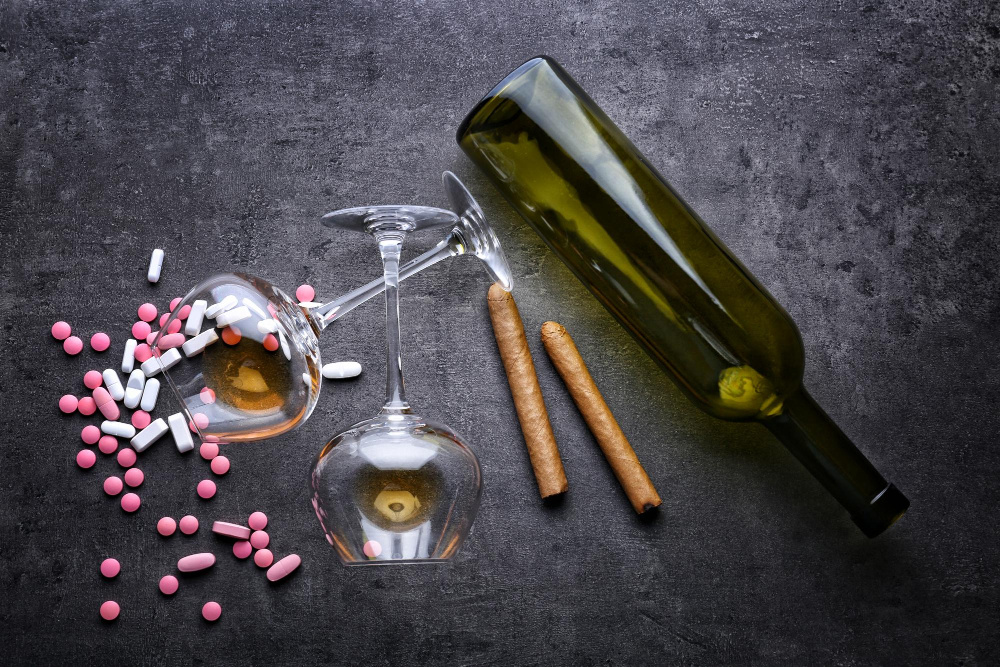 «Карбамазепин» и алкоголь (Источник изображения freepik.com)