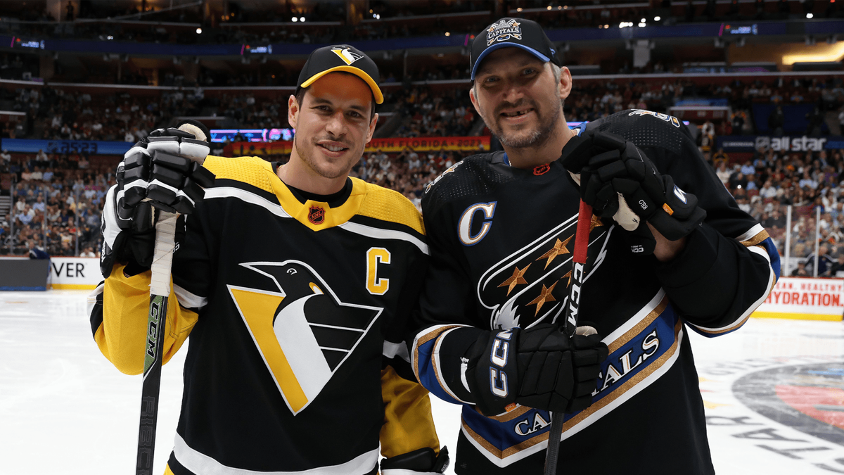 Сидни Кросби и Александр Овечкин