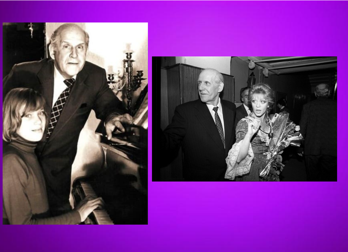 Отец и дочь. Бруно и Алиса Фрейндлих 