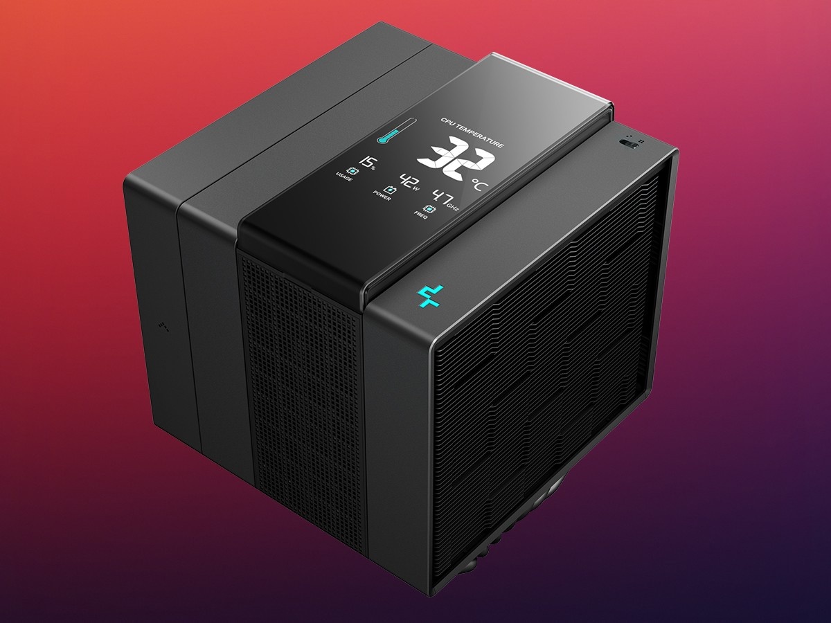    DeepCool выпустила кулер с испарительной камерой и дисплеем