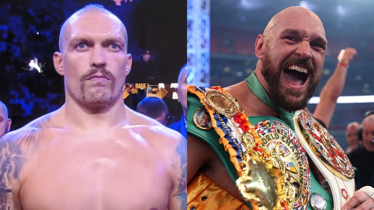 Александр Усик и Тайсон Фьюри 