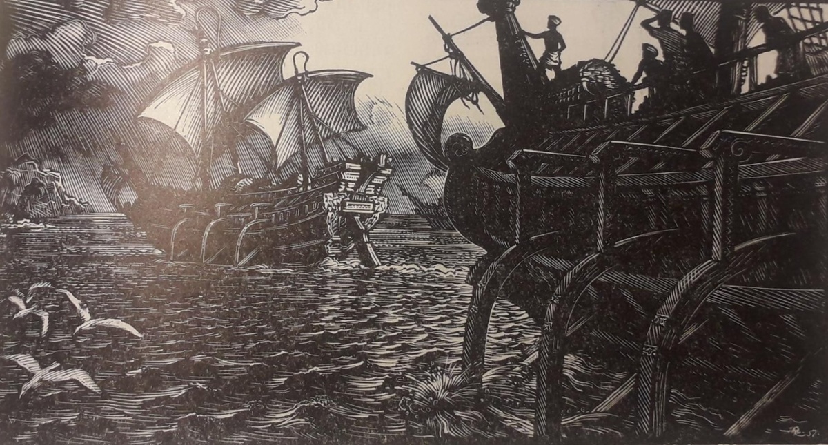 Море - родная стихия Малайского архипелага. На своих кораблях островитяне пускались в далекие плавания.